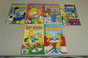 lot 214 image: Simpsons Bart Simpson Comic Books - Bartman, Terror, Little Rascal