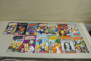 lot 215 image: Simpsons Comic Books - Bongo