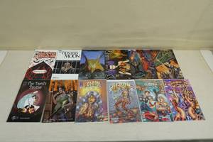 lot 219 image: Mature Theme Comic Books - Glory, WildStar, Purgatory