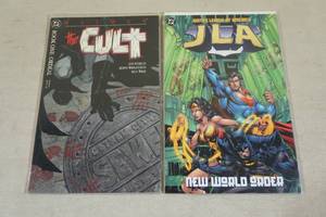 lot 224 image: DC Comics Graphic Novels - Batman The Cult, JLA New World Order