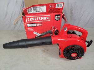 lot 36 image: Craftsman 25cc Gas Lawn Blower