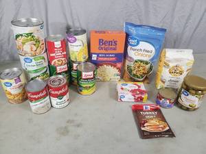 lot 49 image: Assorted Food and Canned Goods