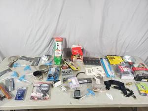 lot 53 image: Tools, Door Knobs, Plumbing, Electrical, Hardware, Etc
