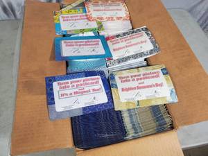 lot 57 image: New Case of 1500 Personalized Picture Postcards
