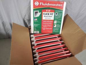 lot 62 image: New Case of 10 Fluidmaster Plumbing Access Panels
