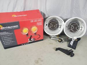 lot 67 image: Mr. Heater Dual Burner Propane Tank Top Heater