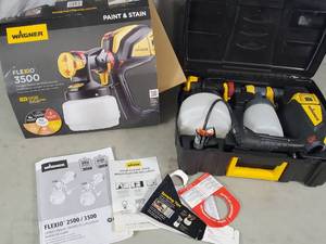lot 68 image: Wagner Flexio Paint and Stain Handheld Sprayer