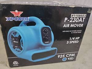 lot 79 image: New XPOWER 14-HP 925-CFM Centrifugal Air Mover  Fan