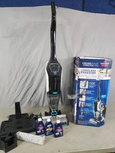 lot 102 image: Bissell Crosswave Cordless Vacuum with Mop Feature