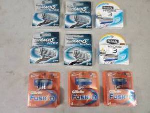 lot 110 image: Assorted New Shaving Razor Cartridges