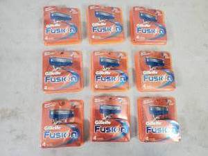 lot 111 image: 36 New Gillette Fushion Razor Cartridges
