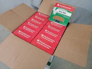 lot 113 image: New Case Quantity of 24 Fluidmaster Extra Thick Wax Ring