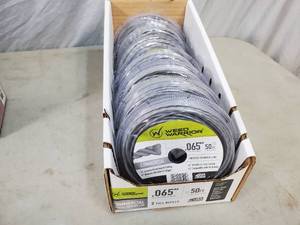 lot 122 image: 7 New Packs .065 Commercial Trimmer Line