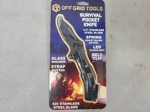 lot 135 image: New Survival Pocket Knife