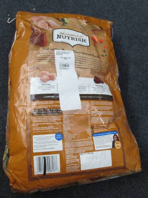 rachel ray 13lbs of dog food ...