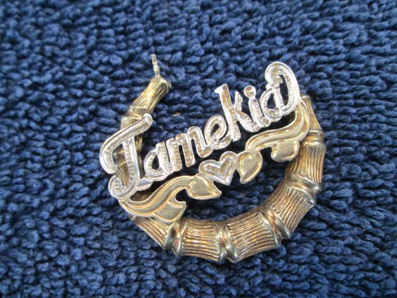 18K Gold and Rhodium Over Sterling ...