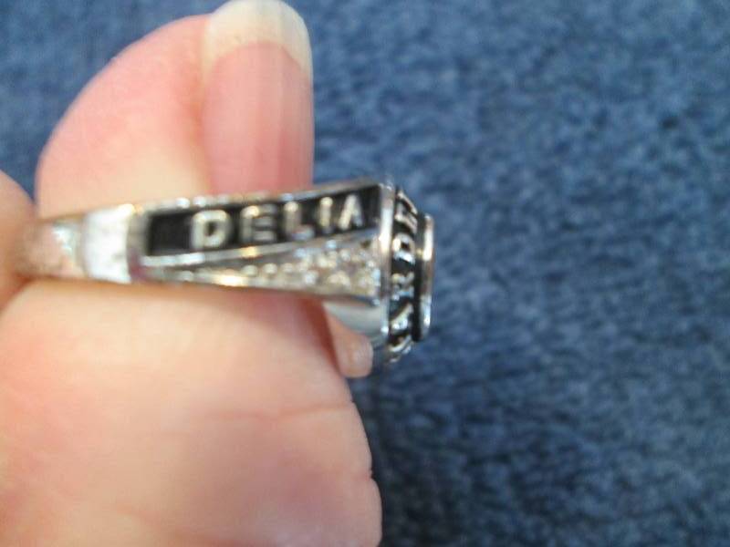 Rhodium Over Brass Personalized Mar...