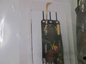 Over the door sports storage bag