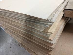 Approx. 30 Pieces of Particle Board Shelving Sections 36 X 18