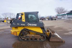 2015 John Deere 323E Multi Terrain Tracked Skid Loader Skid Steer
