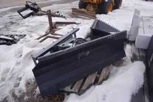 JTC Brand New Universal Mount Bobcat Skid Loader Skid Steer 6 Snow Plow Push Blade