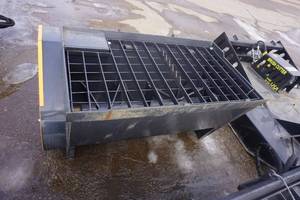Wolverine Brand Universal Mount Bobcat Skid Loader Skid Steer Cement Mixer Attachment