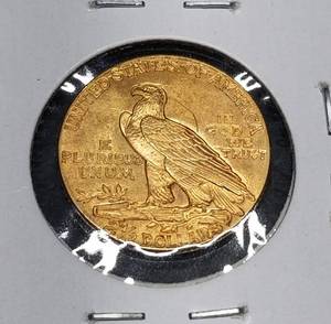 1929 US $2.50 GOLD INDIAN