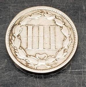1870 US THREE CENT PIECE (NICKEL VARIETY)