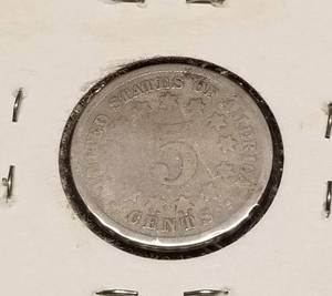 1867 US SHIELD NICKEL