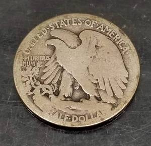 1916-S WALKING LIBERTY HALF DOLLAR