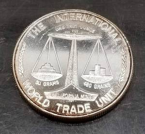 1 TROY OZ .999 FINE SILVER BAR VINTAGE PLUCKED TAXPAYER