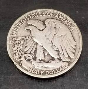 1934-S WALKING LIBERTY HALF DOLLAR