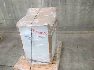 lot 406 image: Samsung WA50M7450AW 5.0 cu. ft. Top Load Washer in White - UNTESTED AS-IS