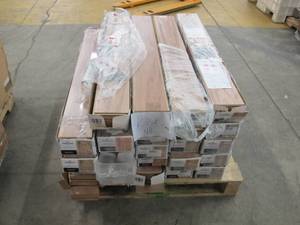 lot 411 image: Roughly 408 Sq Ft (24 Boxes) of Mohawk Millport Hickory Laminate Flooring