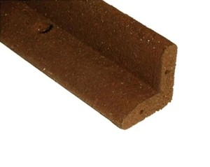 lot 416 image: Vigoro EcoBorder 4 ft. Brown Rubber Landscape Edging (6-Pack)