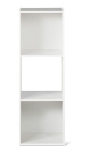 lot 444 image: 11 3-Cube Organizer Shelf - Room Essentials - WHITE