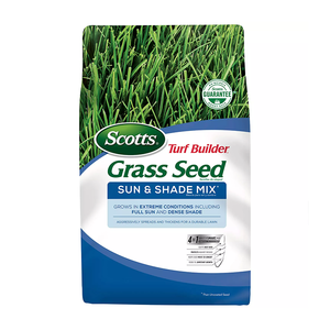lot 449 image: Scotts Turf Builder Grass Seed Sun & Shade Mix 15lb - 18475PM