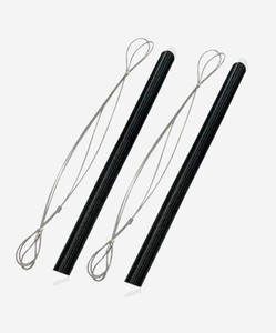 lot 456 image: Everbilt 110lb Black Steel Garage Door Extension Springs With Safety Cable - 2 Pack