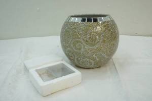 decorative lighted bowl