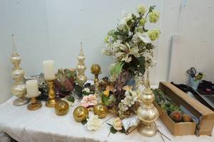silk flowers
