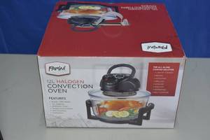 12L halogen convection oven