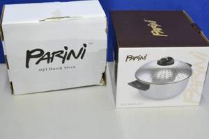 4 Qt cast dutch oven and 6 Qt pasta pot