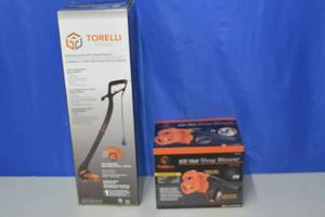 Shop blower and trimmer