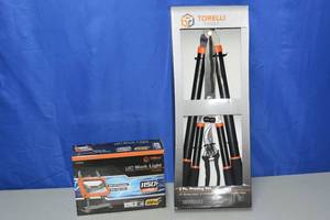 Pruning set and LED work light