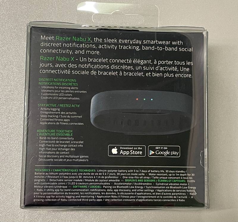 Razer Nabu X Smart Band Fitness Activity Tracker