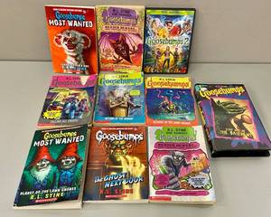 Lot of Goosebumps Books and Movies