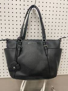 Lot of 2 Dana Buchman Black and White Handbags
