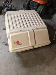 lot 22 image: Sears X-Cargo roof mounted storage ...