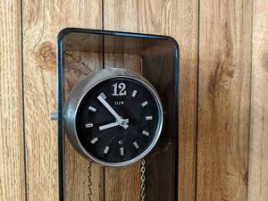 lot 210 image: Elgin pendulum wall clock encased i...