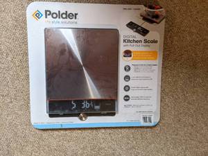 lot 226 image: Powder digital kitchen scale new in...